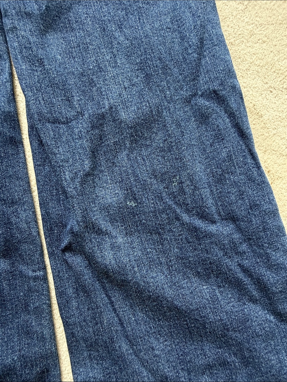 Risen Cameron Classic High-Waist Wide-Leg Jeans - Dark Blue - Picture 7 of 8